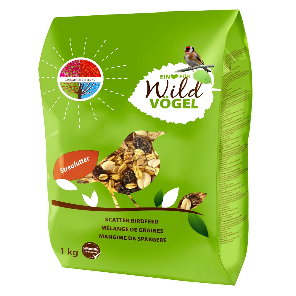 Vogelfutter 1 Kg Streufutter 3 Vogelfutter 1 Kg Streufutter