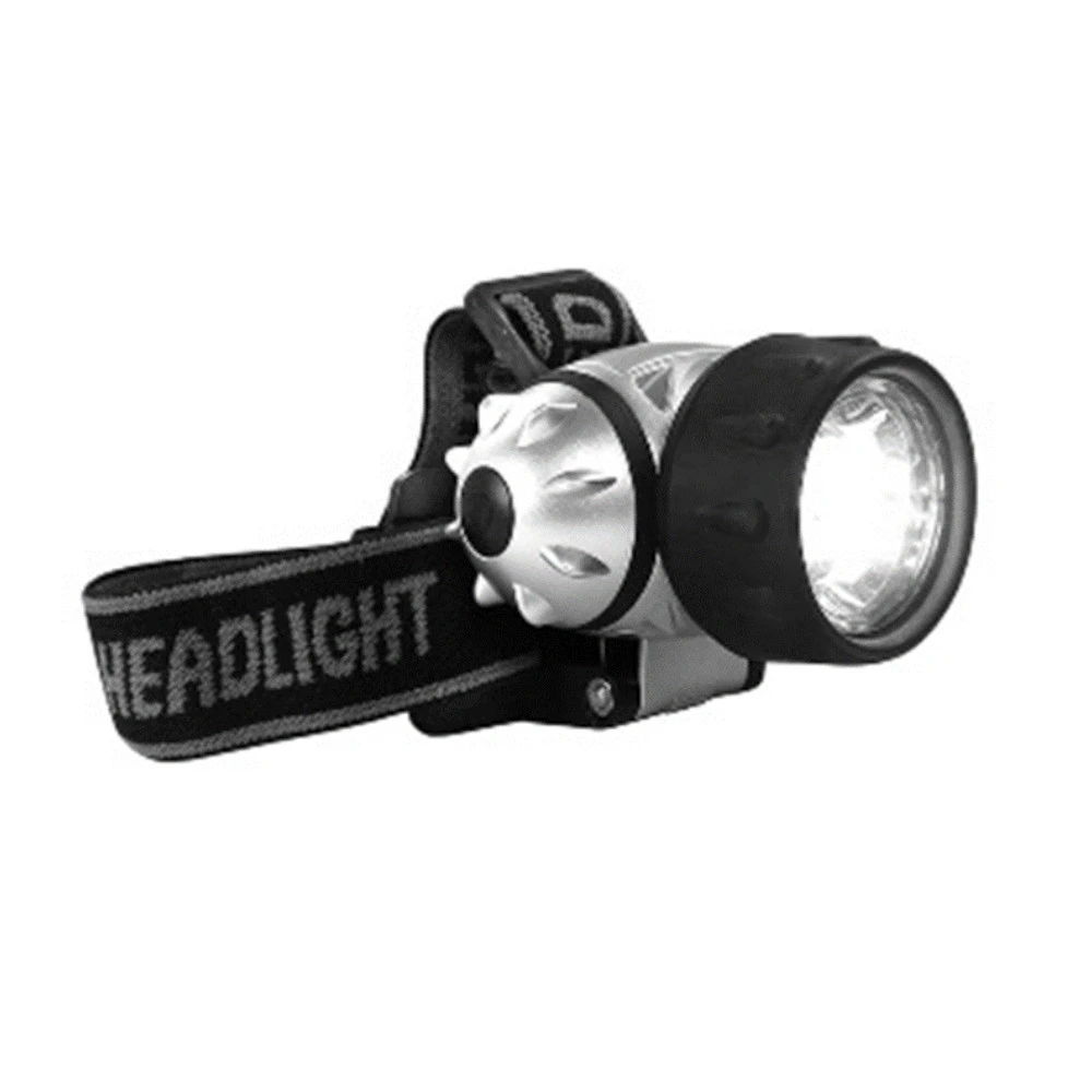 LED-Stirnlampe Mit 7 LEDs Und Verstellbarem Kopfgurt 3 LED-Stirnlampe Mit 7 LEDs Und Verstellbarem Kopfgurt