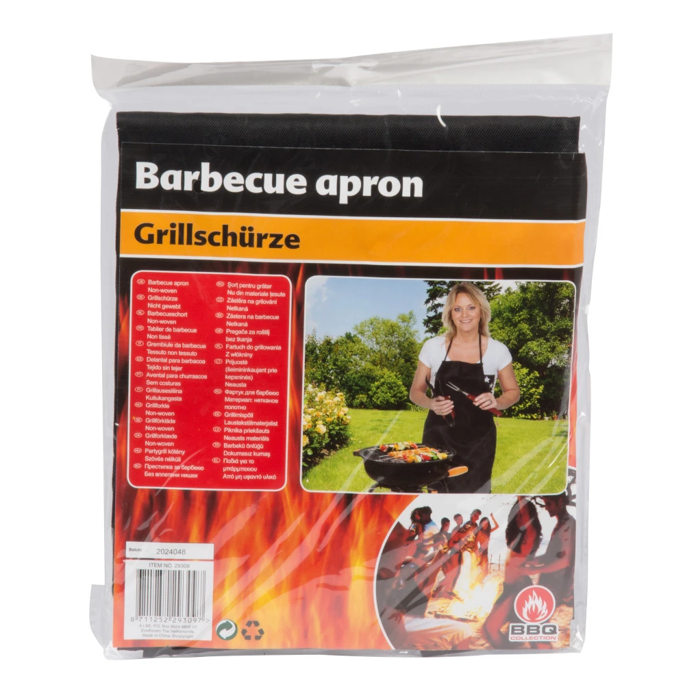Grillschürze 70 X 84 Cm Aus Schwarzem Textil 3 Grillschürze 70 X 84 Cm Aus Schwarzem Textil
