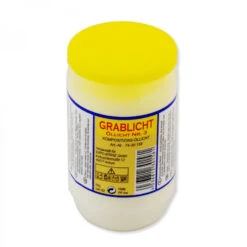 Grablicht Ø 5,5 X 9,5 Cm 150 G Kunststoff In Weiß, Öllicht Nr.3