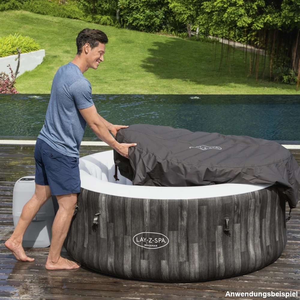 Bestway LAY-Z-SPA Bahamas AirJet Rund 180 X 66 Cm 14 Bestway LAY-Z-SPA Bahamas AirJet Rund 180 X 66 Cm – Bild 12