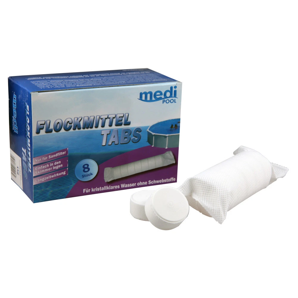 Flockmittel-Tabs 1 Kg 8 X 125 G 3 Flockmittel-Tabs 1 Kg 8 X 125 G