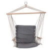 Hängesessel Aus Baumwolle In Grau Mit Armlehne Aus Holz -Prosper Garten Geschaft 9kU1a9vAY20sXgd 1280x1280