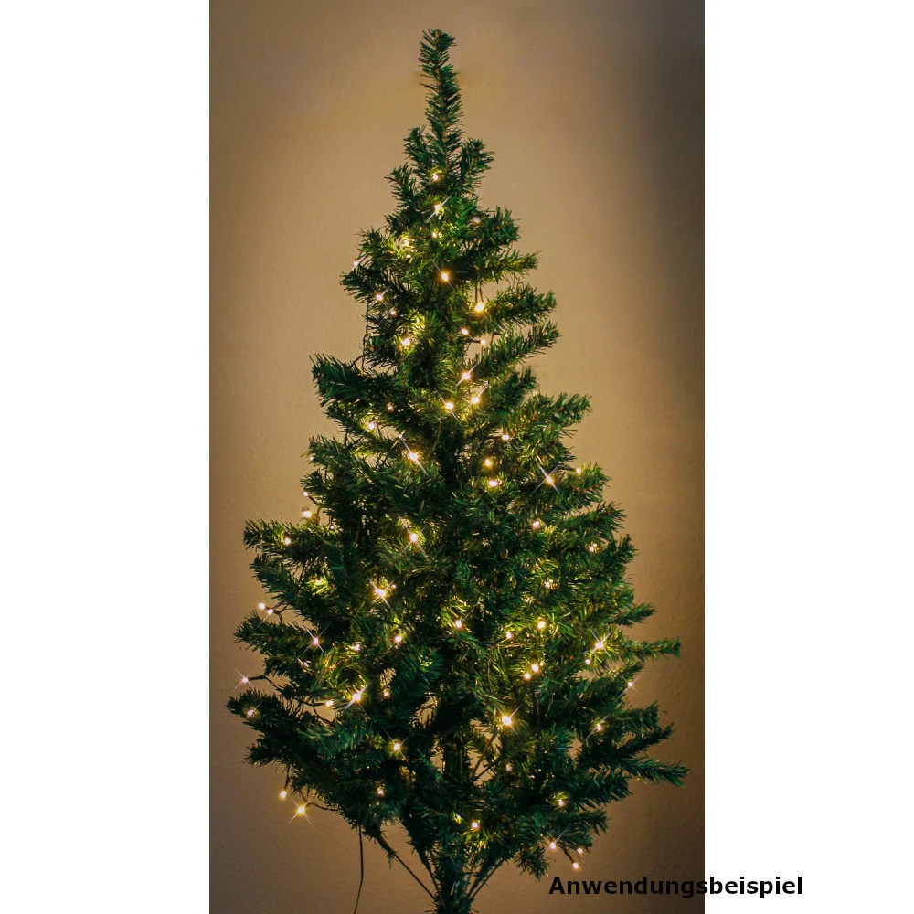 LED-Lichterkette Für Den Weihnachtsbaum Mit 110 Warmweißen LEDs 5 LED-Lichterkette Für Den Weihnachtsbaum Mit 110 Warmweißen LEDs – Bild 3
