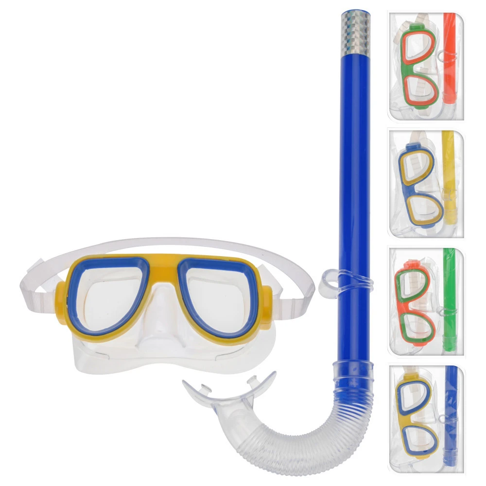 Schnorchel Set 2-teilig Für Kinder Aus Polypropylen In Verschiedenen Farben 3 Schnorchel Set 2-teilig Für Kinder Aus Polypropylen In Verschiedenen Farben