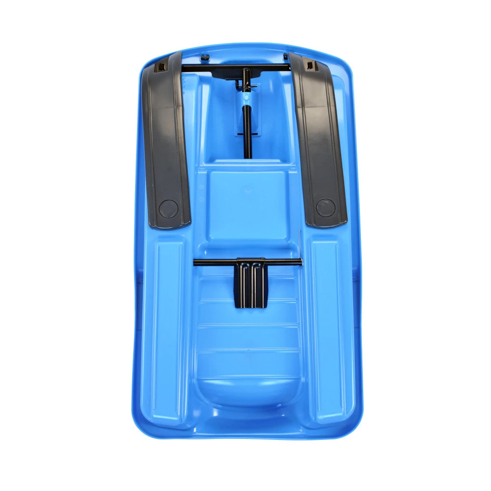 Lenkschlitten Snow Fox Aus HPE-Kunststoff Iceblue Mit Lenkrad 4 Lenkschlitten Snow Fox Aus HPE-Kunststoff Iceblue Mit Lenkrad – Bild 2