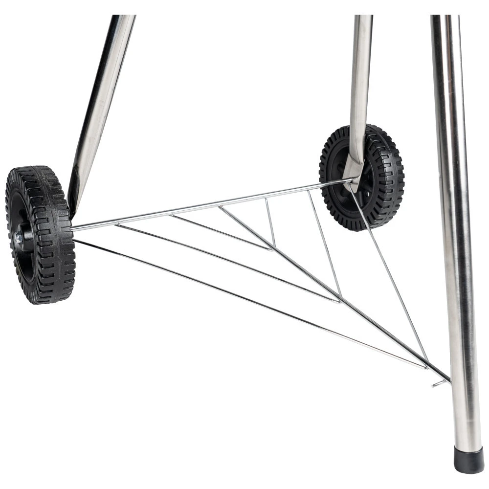 Kugelgrill Margherita Fahrbar Aus Metall Mit Pizza-Ring Und Pizzastein 10 Kugelgrill Margherita Fahrbar Aus Metall Mit Pizza-Ring Und Pizzastein – Bild 8