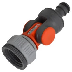 Gardena Winkel-Hahnverbinder Für 1 Zoll Und 3/4 Zoll Wasserhahn