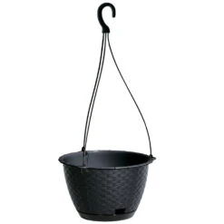 Prosperplast Hängeampel Ratolla Round W, Ø 243 Mm In Anthrazit