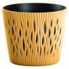 Prosperplast Blumentopf Sandy Round Ø 130 Mm Senf -Prosper Garten Geschaft DSR130 117U 5905197265483 121010243 Blumentopf Sandy round 130mm senf inkl Einsatz 1000 1280x1280