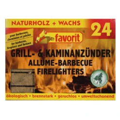 Grillanzünder Naturholz 24 Stück Würfel