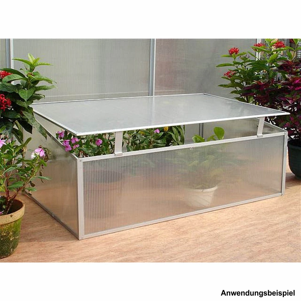 Frühbeetkasten 120 X 80 X 30/40 Cm 4 Frühbeetkasten 120 X 80 X 30/40 Cm – Bild 2