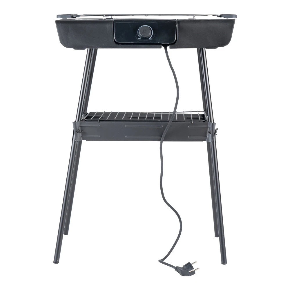 2in1 Grill, Tisch- Und Standgrill Elektrisch 2000 W Schwarz 6 2in1 Grill, Tisch- Und Standgrill Elektrisch 2000 W Schwarz – Bild 4