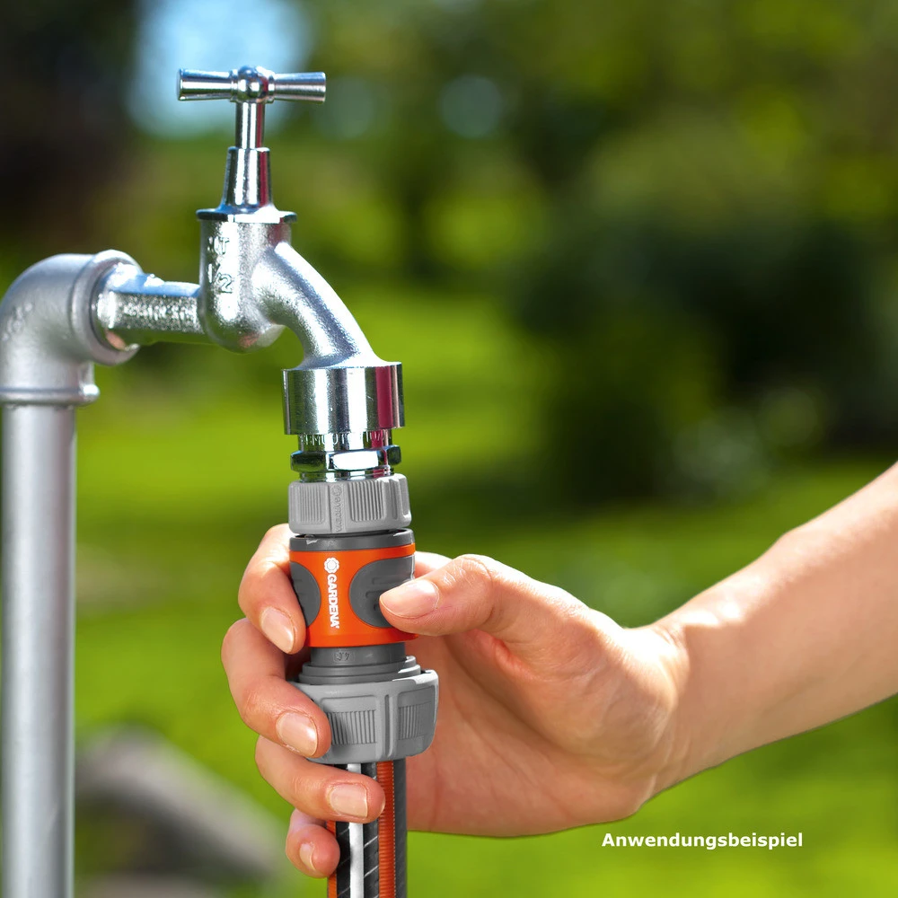 Gardena Schlauchverbinder 3/4" Aus Kunststoff 4 Gardena Schlauchverbinder 3/4" Aus Kunststoff – Bild 2