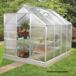 Vitavia Gewächshaus Venus 5 M² Mit Aluminiumrahmen, 4 Mm Hohlkammerplatten