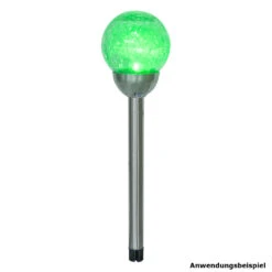 LED Solarleuchte Ø 10 Cm Farbwechselnd Aus Glas 7 LED Solarleuchte Ø 10 Cm Farbwechselnd Aus Glas -Prosper Garten Geschaft Z7jmEOVieLBAVE 1280x1280