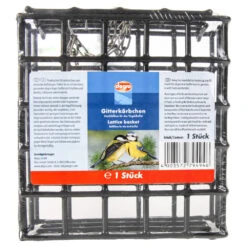 Futterbox Vogelfutter Aus Metall In Schwarz