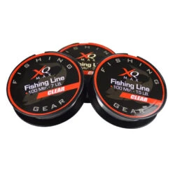 Angelschnur Set 3-teilig Transparent Monofil Verschiedene Schnur-Durchmesser