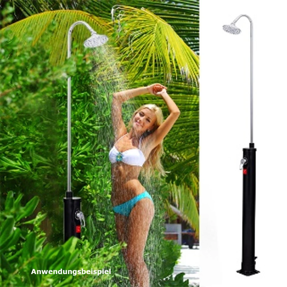 Solar Gartendusche 215 Cm Mit 8 Liter Wassertank 3 Solar Gartendusche 215 Cm Mit 8 Liter Wassertank