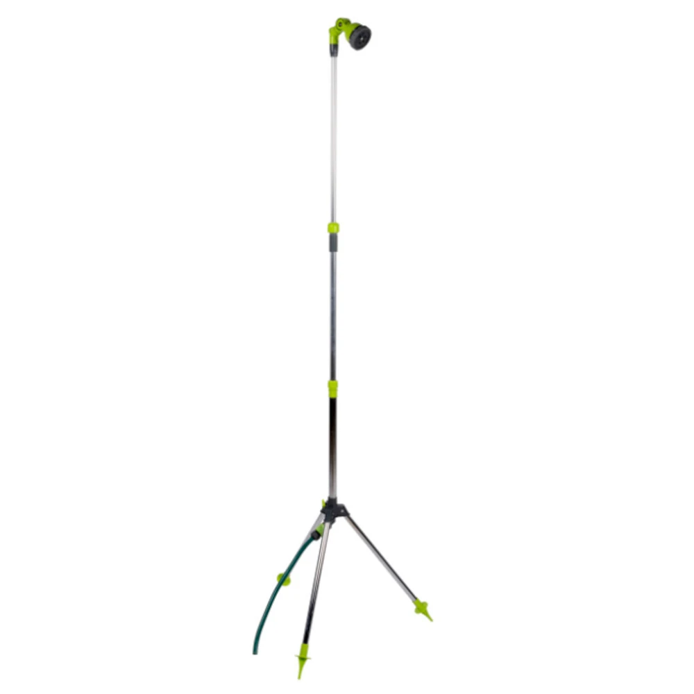 Gartendusche Aus Aluminium Mit Stativ Höhenverstellbar 3 Gartendusche Aus Aluminium Mit Stativ Höhenverstellbar