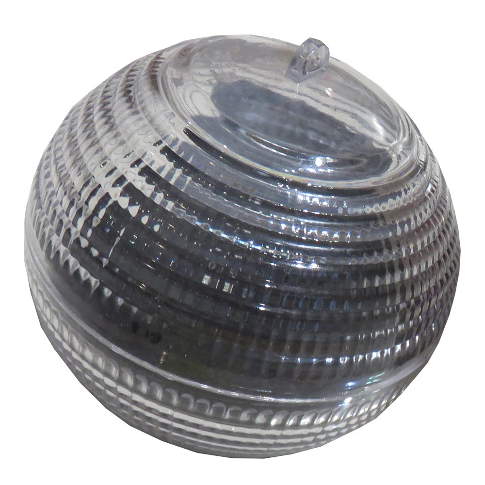 LED Solar Schwimmkugel Ø 8 Cm Aus Kunststoff Mit Farbwechsel 4 LED Solar Schwimmkugel Ø 8 Cm Aus Kunststoff Mit Farbwechsel – Bild 2