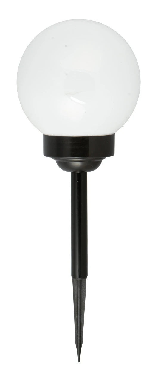 LED Solarkugelleuchte Ø 25 Cm Mit Bodenspieß 3 LED Solarkugelleuchte Ø 25 Cm Mit Bodenspieß