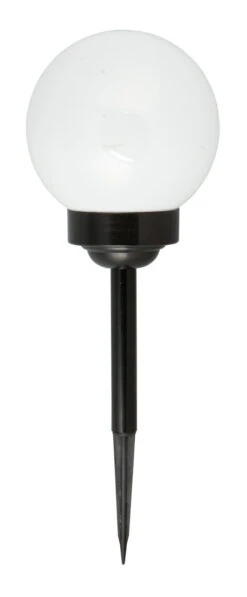 LED Solarkugelleuchte Ø 30 Cm Mit Bodenspieß