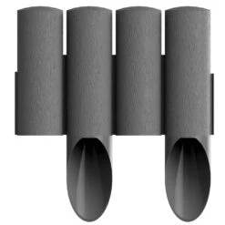 Cellfast Rasenkante Palisade 10 Stück 2,3 M Aus Kunststoff