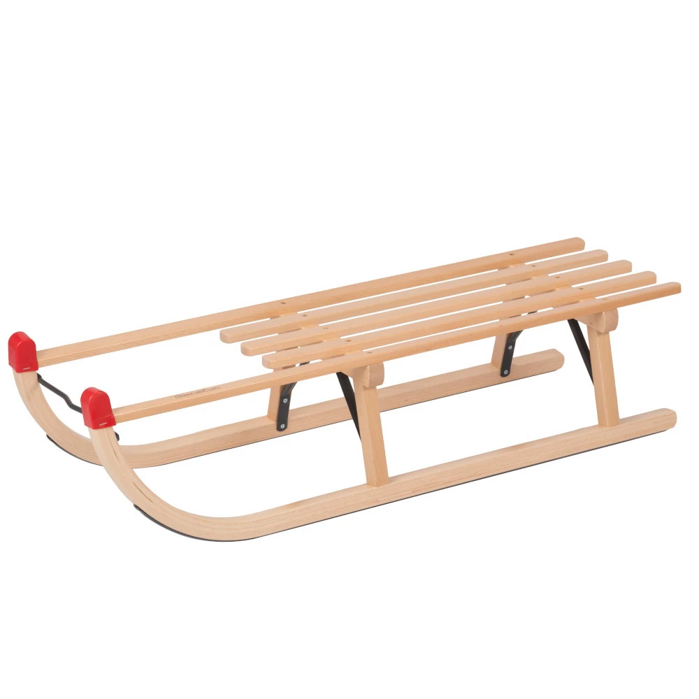 Rodelschlitten Alpinafun 90 Cm Aus Buchenholz, Lackiert Mit 90 Kg Belastbarkeit 4 Rodelschlitten Alpinafun 90 Cm Aus Buchenholz, Lackiert Mit 90 Kg Belastbarkeit – Bild 2