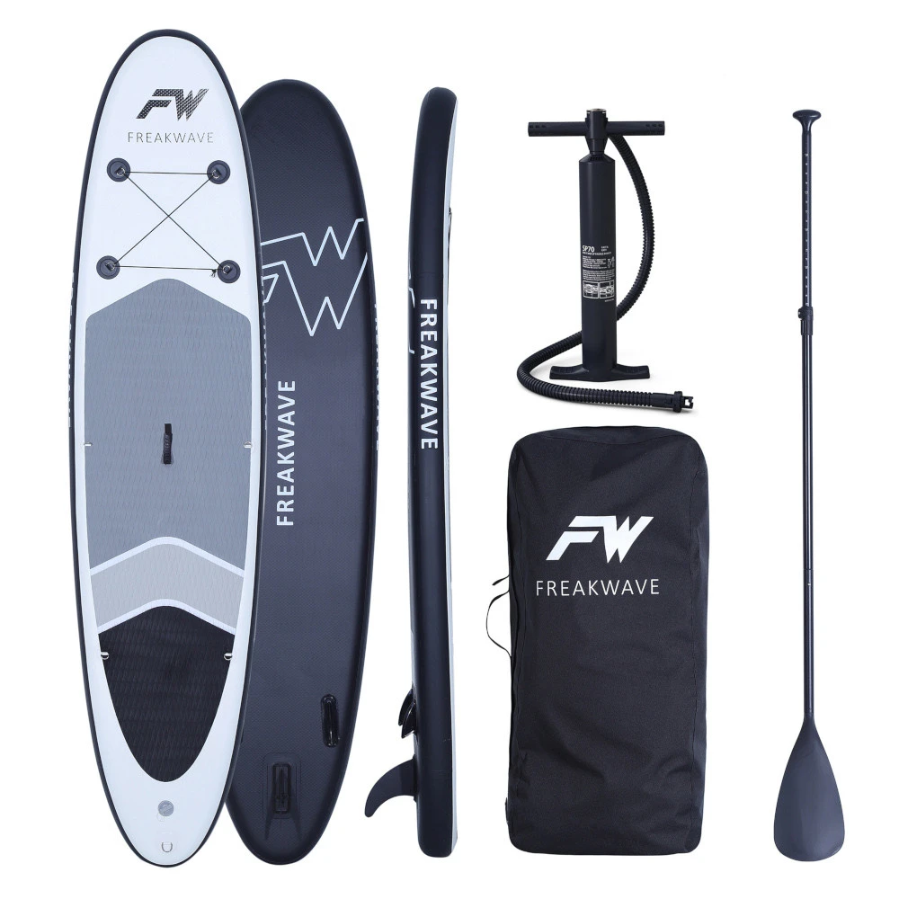 Stand-up-Paddleboard-Set Pike Grau-schwarz 3 Stand-up-Paddleboard-Set Pike Grau-schwarz