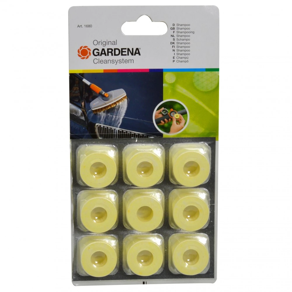 Gardena Shampoo-Ringe-Set 9 Stück 3 Gardena Shampoo-Ringe-Set 9 Stück