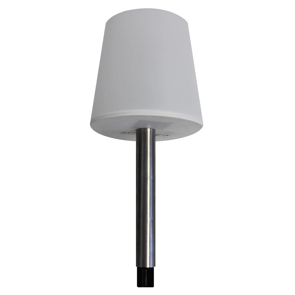 Solar-Stablampe 41,5 Cm Mit Schirm Aus Edelstahl 3 Solar-Stablampe 41,5 Cm Mit Schirm Aus Edelstahl