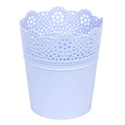 Prosperplast Blumentopf Lace Ø 11,2 Cm In Hellblau