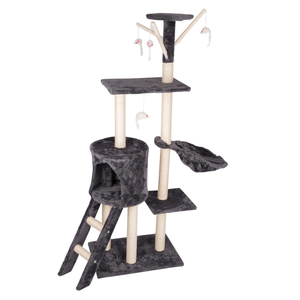 Kratzbaum Für Katzen 140x50x35 Cm 3 Kratzbaum Für Katzen 140x50x35 Cm