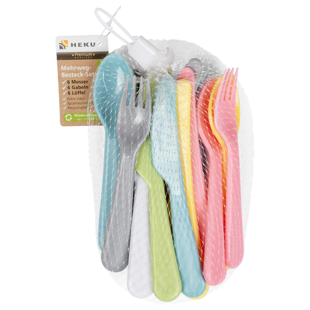 Mehrweg-Besteck-Set 18-teilig 3 Mehrweg-Besteck-Set 18-teilig
