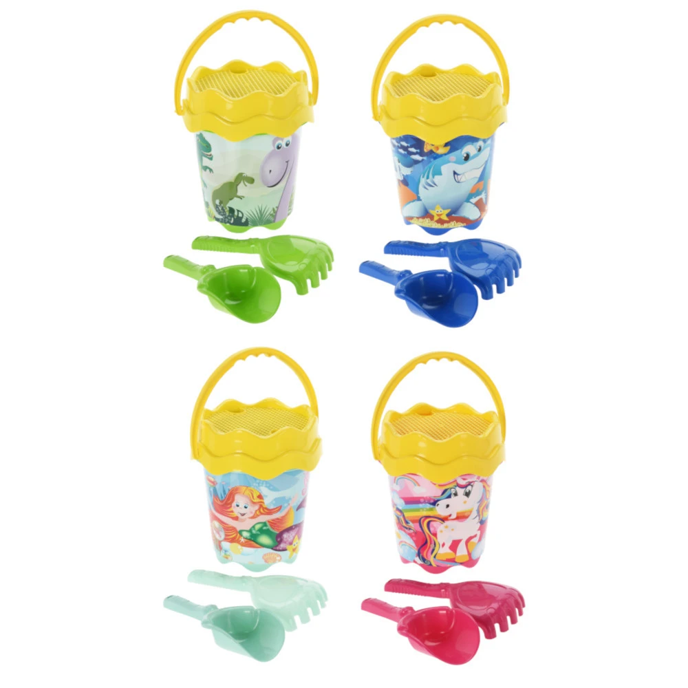 Strandspielzeug-Set 4-teilig Aus Kunststoff 3 Strandspielzeug-Set 4-teilig Aus Kunststoff