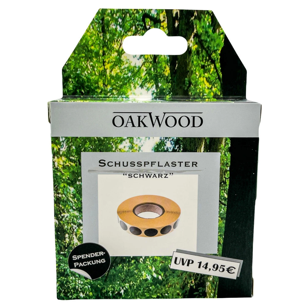 Oakwood Schusspflaster Set 2000 Stück In Schwarz 3 Oakwood Schusspflaster Set 2000 Stück In Schwarz