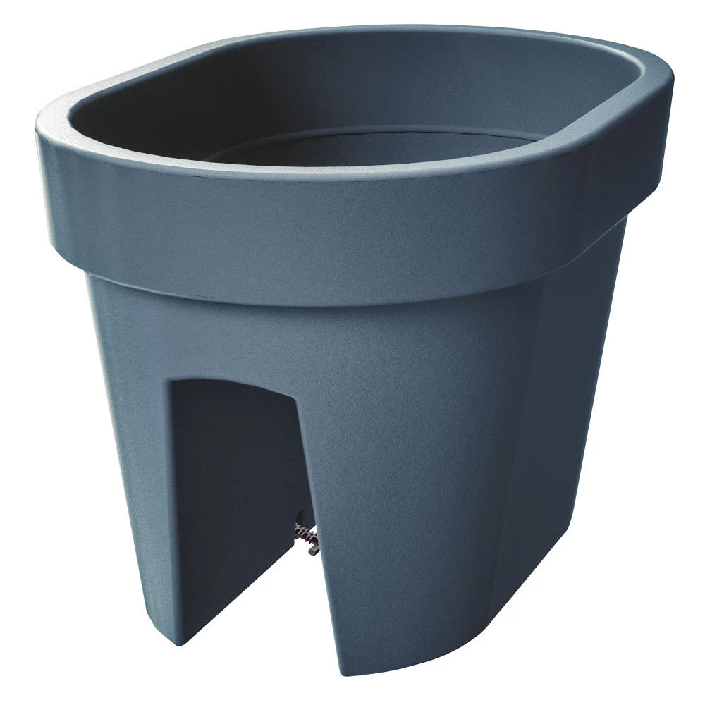 Prosperplast Balkonkasten Lofly Railing 39,6 X 26,6 X 25 Cm Aus Kunststoff In Anthrazit 3 Prosperplast Balkonkasten Lofly Railing 39,6 X 26,6 X 25 Cm Aus Kunststoff In Anthrazit