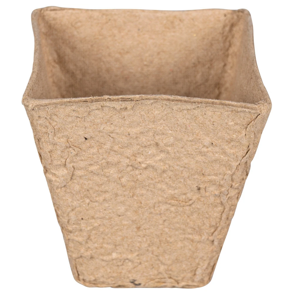 Anzuchttöpfe 8 X 8 Cm Quadratisch, 24 Stück, Papier 4 Anzuchttöpfe 8 X 8 Cm Quadratisch, 24 Stück, Papier – Bild 2