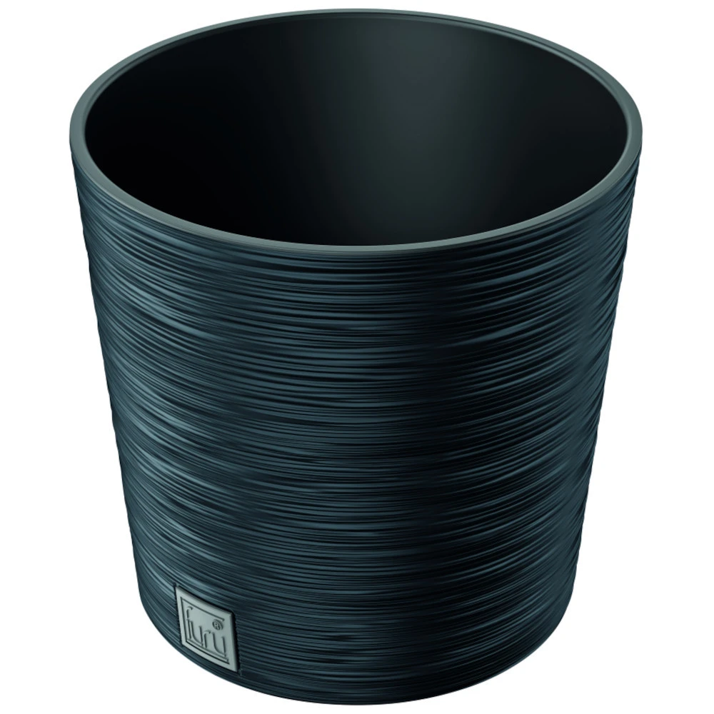 Prosperplast Pflanztopf Furu Round Ø 300mm Höhe 294mm Anthrazit 3 Prosperplast Pflanztopf Furu Round Ø 300mm Höhe 294mm Anthrazit