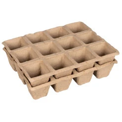 Anzuchttöpfe 2 Stück, Mit Je 12 Fächern, Papier