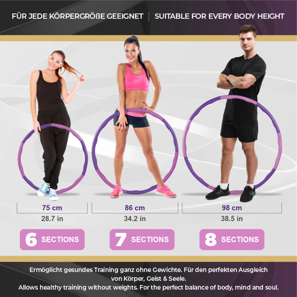 Fitness-Reifen Macacor In Lilapink, Inklusive Zubehör 6 Fitness-Reifen Macacor In Lilapink, Inklusive Zubehör – Bild 4