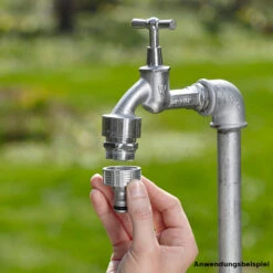 Gardena Premium Hahnverbinder G1/2" 21 Mm Aus Metall -Prosper Garten Geschaft ZavIQbZXUU95XJ 1280x1280