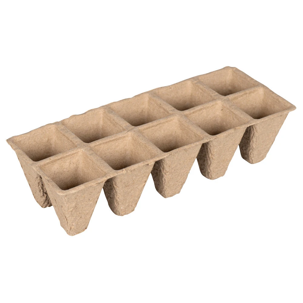 Anzuchttöpfe 10 Stück, Mit Je 10 Fächern, Papier 4 Anzuchttöpfe 10 Stück, Mit Je 10 Fächern, Papier – Bild 2