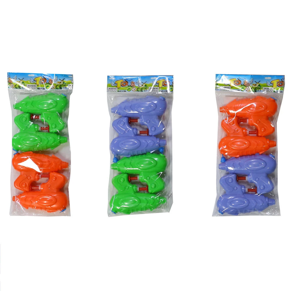 Wasserpistolen Set 4 Stück Je 9,5 X 6,5 Cm In Verschiedenen Ausführungen 3 Wasserpistolen Set 4 Stück Je 9,5 X 6,5 Cm In Verschiedenen Ausführungen