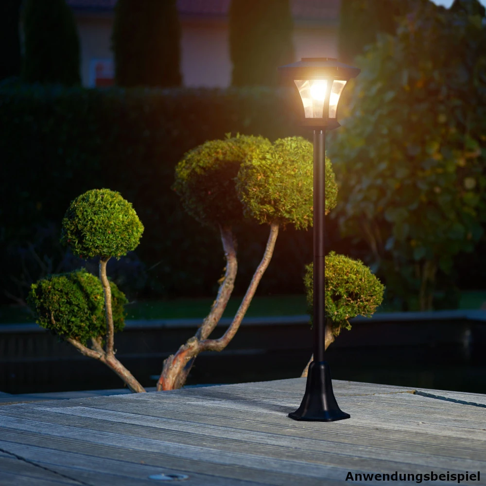 LED-Solarlaterne 120 Cm Aus Kunststoff 5 LED-Solarlaterne 120 Cm Aus Kunststoff – Bild 3