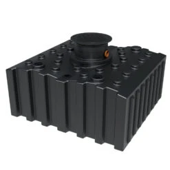 Regenwasser-Flachtank 5000 Liter, Mit Biovitor