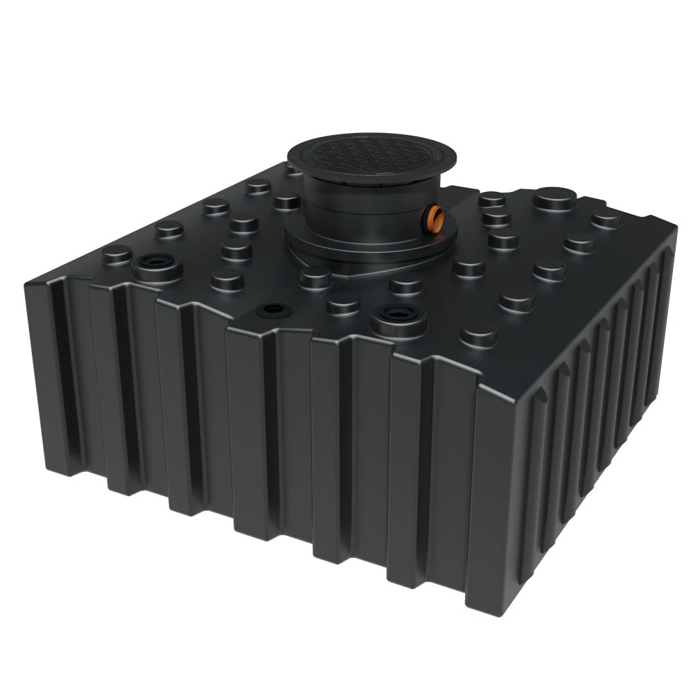 Regenwasser-Flachtank 5000 Liter, Mit Biovitor 3 Regenwasser-Flachtank 5000 Liter, Mit Biovitor