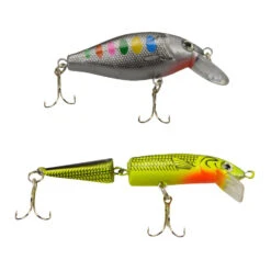 Angelhaken Fischköder Set 2-teilig Hart Wobbler