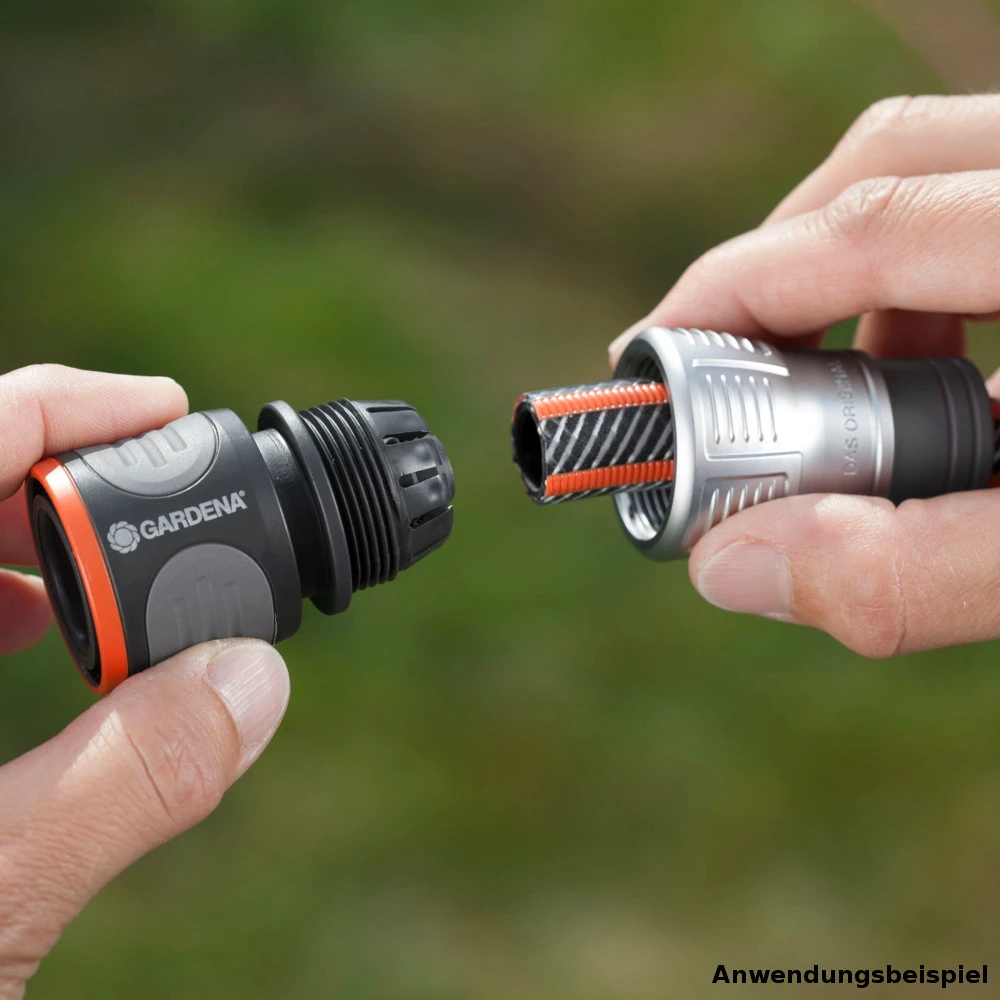 Gardena Schlauchverbinder 1/2"-5/8" Aus Metall Und Kunststoff 5 Gardena Schlauchverbinder 1/2"-5/8" Aus Metall Und Kunststoff – Bild 3